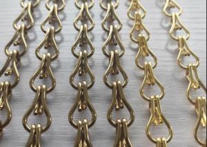 China Hanging Hook 1.6mm 1.8mm Chain Link Drapery on sale