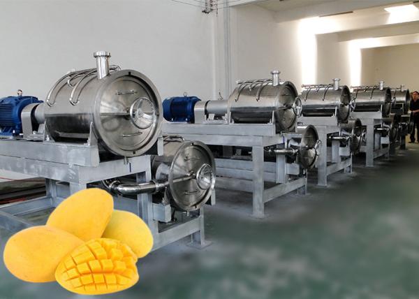 Cheap SUS 304  Mango Processing Line 10 T/H Mango Pulp Processing Plant for sale
