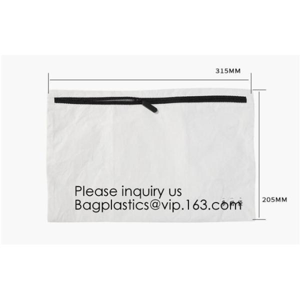 Waterproof Tyvek Paper File Bag Geometric Pattern Tyvek Bag For Document,File Cover/Unique Tyvek File Folder Document Ba