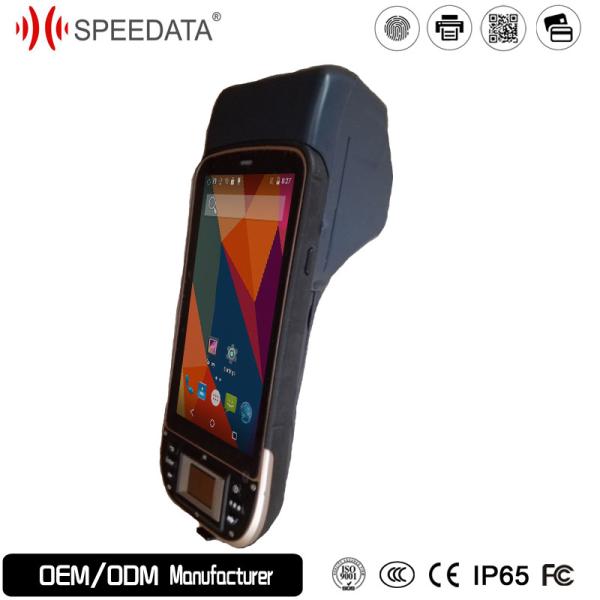 Cheap Wireless Connetion Handheld Smart Card Reader with Thermal Printer for printing Receipt for sale