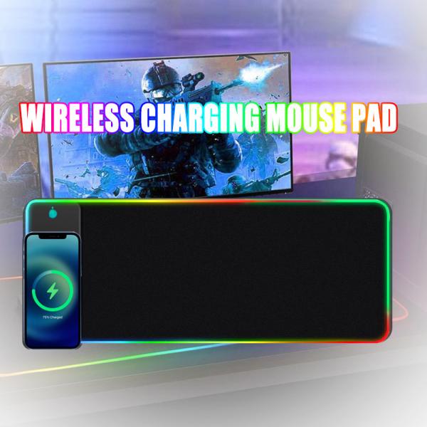 Waterproof Large RGB Gaming Mouse Pads Anti Slip Rubber Base Glowing Led Extended Mouse Pad
