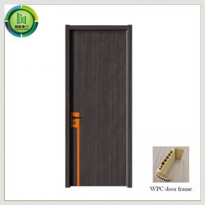 Quality WPC UPVC Composite Front Doors , Waterproof Internal Bathroom Doors wholesale
