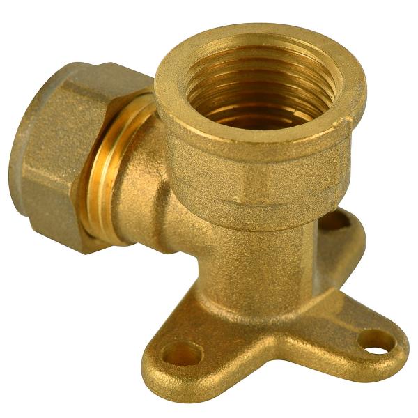 brass compression pipe straight elbow tee equal Reducing connector thread for Copper Tube fittings