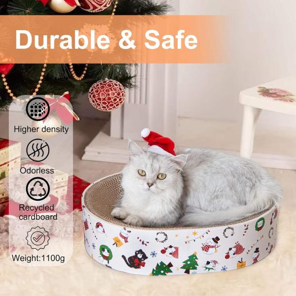 Factory Wholesale Cat Play Toy Textures Design Big Corrugated Cat Scratch Board Toy