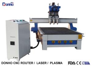 China Three Spindles CNC 3D Router Machine , CNC Engraving Machine Computer Controlled on sale