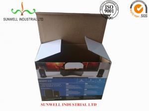 Quality K9 Reinforced Electronics Product Packaging Boxes Spot UV Finished Varnish Film wholesale