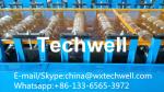 0.3 - 0.8 mm Thick Roof Sheet Cold Roll Forming Machine with PLC Computer