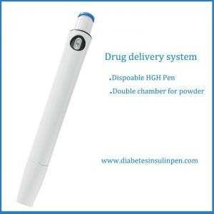 Quality 4ml Double Chamber Disposable Pen Injector For Human Growth Hormone Injection wholesale