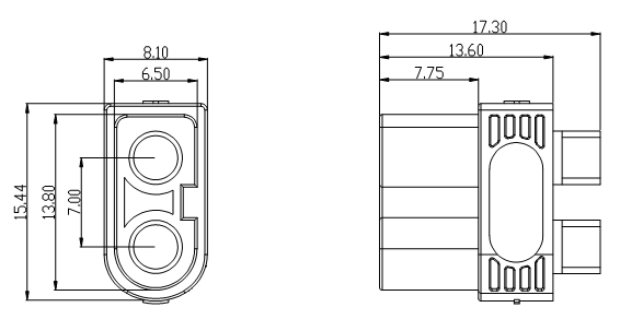 XT60 XT-60 Male And Female Connector Plug For Remote Control Lithium Battery Quadcopter