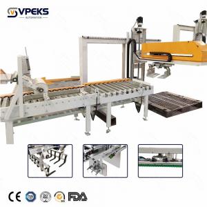 China 2000 X 3000mm Working Scope Low Level Palletizer With AIRTAC Pneumatic Solenoid Valve on sale