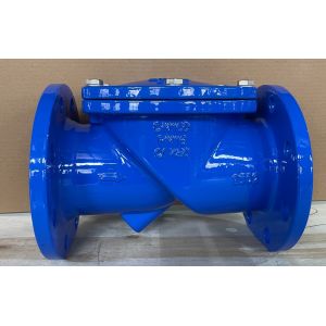 Quality BS5153 45 Degree Rubber Seat Cast Iron Check Valve wholesale