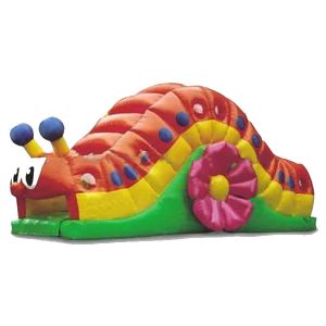 Quality Inflatable Rolling Snail Tunnel Obstacle Challenges , Inflatable Amusement Park wholesale
