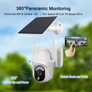 Quality 7800mAh Rechargeable Battery Security Camera 2.4Ghz WiFi Wire Free Security Cameras wholesale