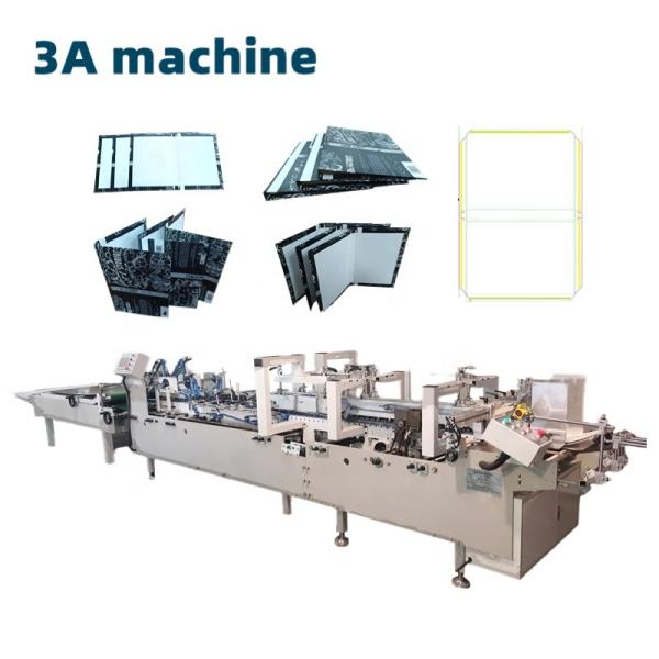 Cheap CQT-800BS Automatic Book Cover Side Pasting Machine with Max. Workable Width 650mm for sale