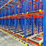 Push Back Pallet Racking High Density Warehouse Storage Racking Push Back Rack