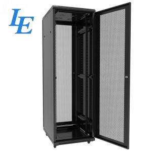 Quality Locking Server Rack Cabinet Height 18U - 47U SPCC Cold Rolled Steel Material wholesale