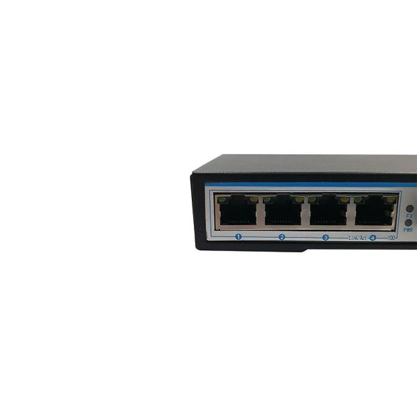 5 Port Poe Ethernet Network Switch TX1550nm Rx1490m For IP Camera