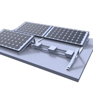 Buy cheap Custom Solar PV Mounting Brackets Anodized Aluminum Alloy Material from wholesalers