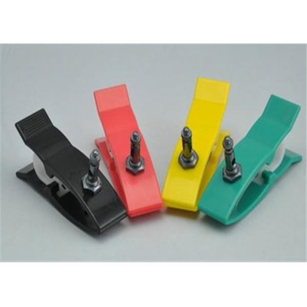 Child / Pediatric Limb Clamp Electrodes , Plastic Ecg Limb Clamps With Screw