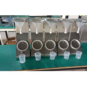 Stainless Steel Textile Testing Equipment ISO4920 Spray Rating Tester