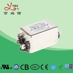 Quality 6A 1.5KW DC Line Noise Filter / LCD Power Line Signal Filter Compact Size wholesale