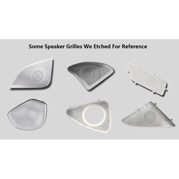 Precision Metal Etching Stainless Steel Speaker Mesh Covers With Burr Free Edges for Audio