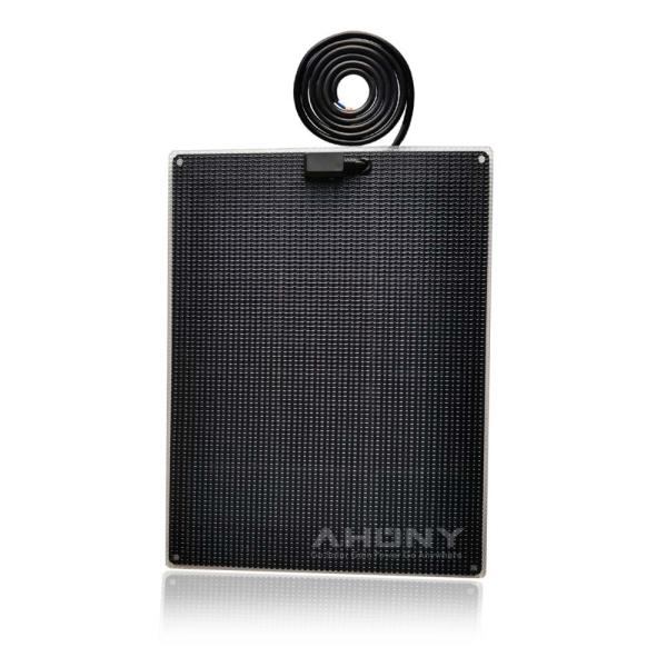 Cheap Sunpower Semi Rigid Solar Panels 40w Transparent Solar Panel pv module walk on tough For Marine Floating Light deck bouy for sale