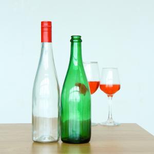 Quality OEM Frosted Borosilicate Glass Wine Bottle 75cl In Bulk wholesale
