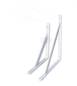 Quality 90 Degree Iron Single Side Wall Shelf Brackets Triangle Shaped Wear Resistance wholesale