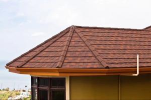 Quality Stone Chip Coated Steel Roof Tile / colour Stone-coated Metal Roofing Tile Sheet wholesale
