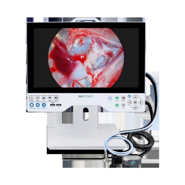 Cheap 15.6 Inch Rigid All in One Endoscope Camera System 1080P Medical Grade with Local Playback Function for sale