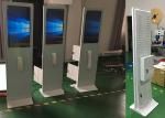 Customized all in one touch screen kiosk with 80mm printer build in capacitive