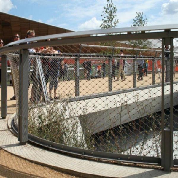 Stainless Steel Ferrule Wire Rope Mesh