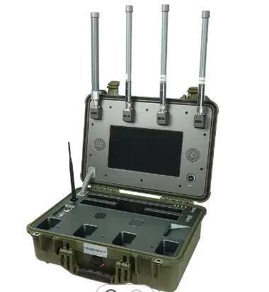 Cheap Dji Aeroscope Mobile Drone Detection 5km Long Range Drone Detection Device 8 Bands for sale
