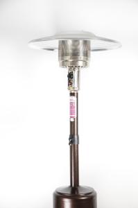 China Study Base Round Patio Heater With Simple Start Up Piezo Ignition System on sale