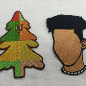 Buy cheap Clothing Embroidery Badge Fashion Design Clothing Durable Color Woven Fabric from wholesalers