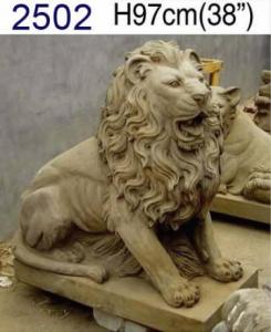 China antique marble lion statue on sale