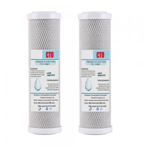 Quality 10 Inch Coconut Carbon CTO Activated Carbon Water Filter Cartridge for Water Purifier wholesale