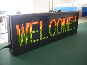 Quality F3.75 Electronic Red Green Blue Yellow White Scrolling LED Sign High Brightness ,Modular LED Display wholesale
