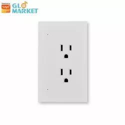 Cheap 16A Smart Plug Socket Tuya Remote Control Charging Timer With Google Alexa Voice for sale