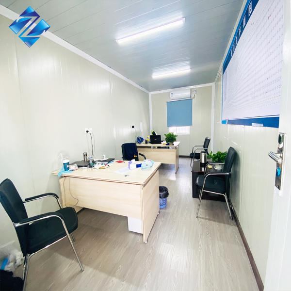 Fold Out Container Homes Prefabricated Foldable Container House 5950mm