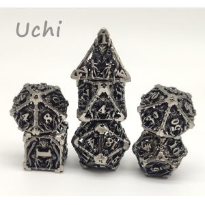 Quality Odorless Lightweight Mini Dice Set , Multipurpose Tiny Metal Dice wholesale