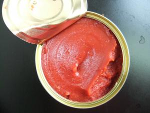 China Tinned Tomato Sauce , Canning Tomato Sauce In Metal Can Private Label on sale