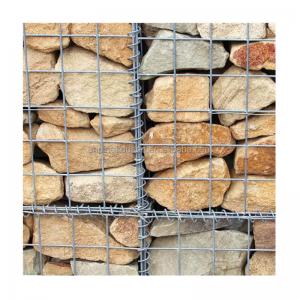 Quality Galvanized Iron Wire Mesh for Retaining Wall at Silver Green Gray Blue Yellow Gabions wholesale