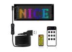 Flexible LED Sign Board 16*32 App Control Programmable Message Scrolling Display
