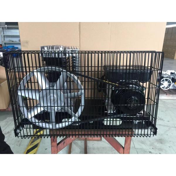 3.0HP Dual Cylinder Reciprocating Piston Compressor Belt Single Phase