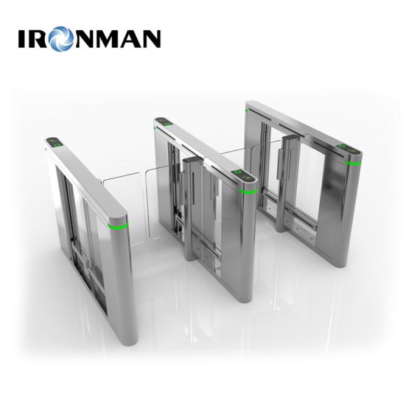 Cheap Automatic Barrier Turnstile Gate Alarm Function With DC Electromagnetic Drive for sale