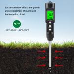 LCD Display Soil Ec Meter 2 In 1 Multipurpose Conductivity Tester