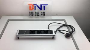 BNT New arrival partition table power socket with hidden screws for office room