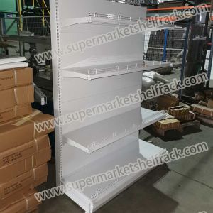Buy cheap 60KG Q235 Chrome Industrial Metal Shelving Rack Supermarket Gondola Shelving from wholesalers